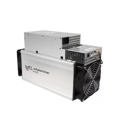 Χρησιμοποιημένος ASIC ανθρακωρύχος 12V MicroBT Whatsminer M21s 52ο 3120W Bitcoin