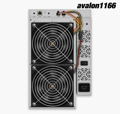 SHA256 Canaan Avalonminer 1166 υπέρ 68t 72t, ανθρακωρύχος 12V Btc Asic