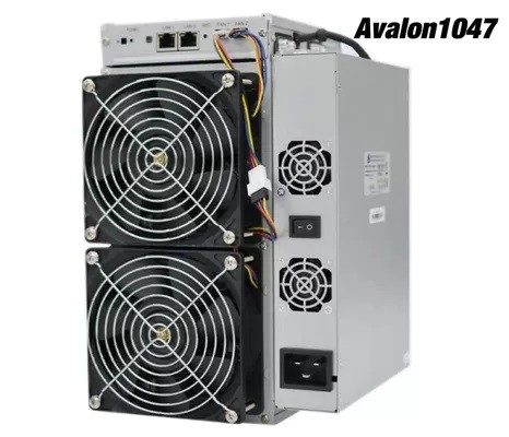 Bitcoin 37t Canaan Avalonminer 1047, υψηλός Hashrate ανθρακωρύχος SHA256