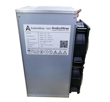 190 X 190 X 292mm Canaan Avalonminer 1047 τσιπ 37t 37th/S 16nm