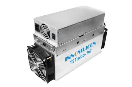 Νομίσματα Innosilicon T2tz 30t ανθρακωρύχων BTC Innosilicon από δεύτερο χέρι